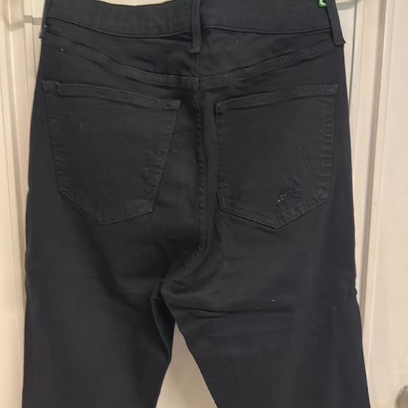 Topshop Moto Jamie Skinny , Ripped Black Jeans in W30/L32! NWOT - Picture 6 of 8